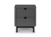 Chloe Two Drawer Bedside - 1